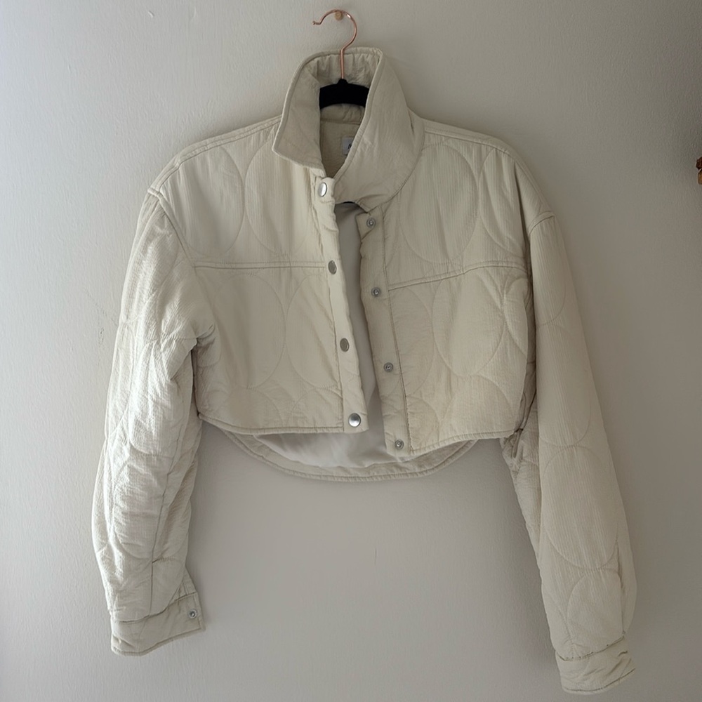 Quilted Cropped Jacket